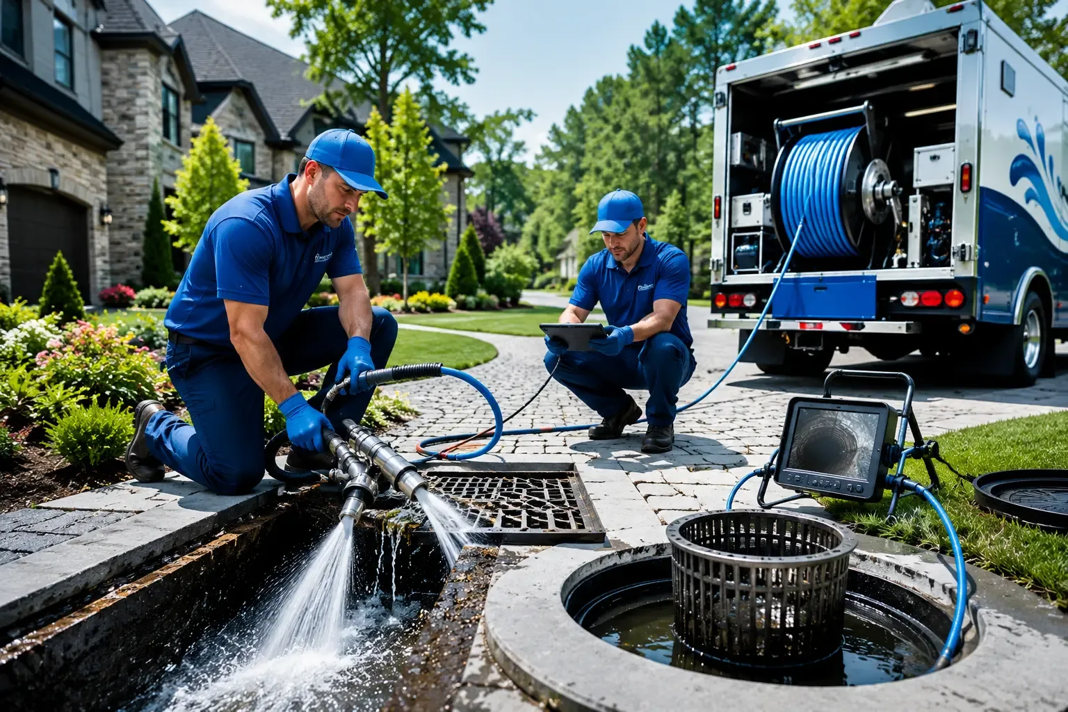 Local outdoor drain cleaning professionals in Newburg, ND